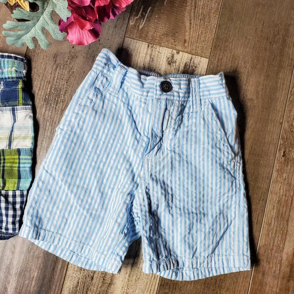 Gymboree Summer Baby Boy Shorts Bundle Size 12-18M EUC - Picture 8 of 11